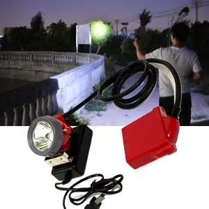 Head-Mounted Outdoor Camping Light LED Dual Light Source Mining Headlight Waterproof Explosion-Proof Underground high-Performance Safety Helmet Light