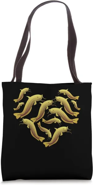 Heart Eel Tote Bag