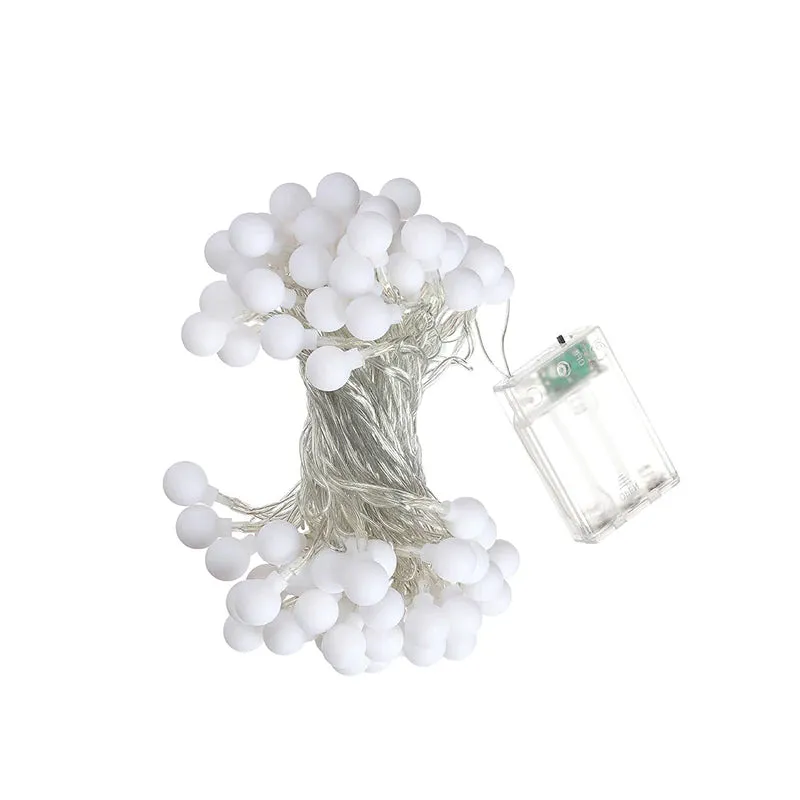 Hewolf LED Outdoor Bulb String Light 6m/10m & Battery/USB
