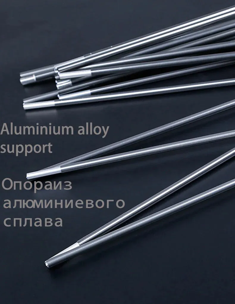 Hewolf Super Strong Double Layer Aluminum Pole 2 Person Waterproof Ultralight Tent With Snow Skirt/4Season Better Use In Winter