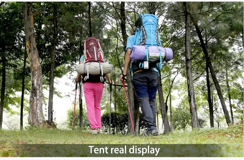 Hewolf Super Strong Double Layer Aluminum Pole 2 Person Waterproof Ultralight Tent With Snow Skirt/4Season Better Use In Winter