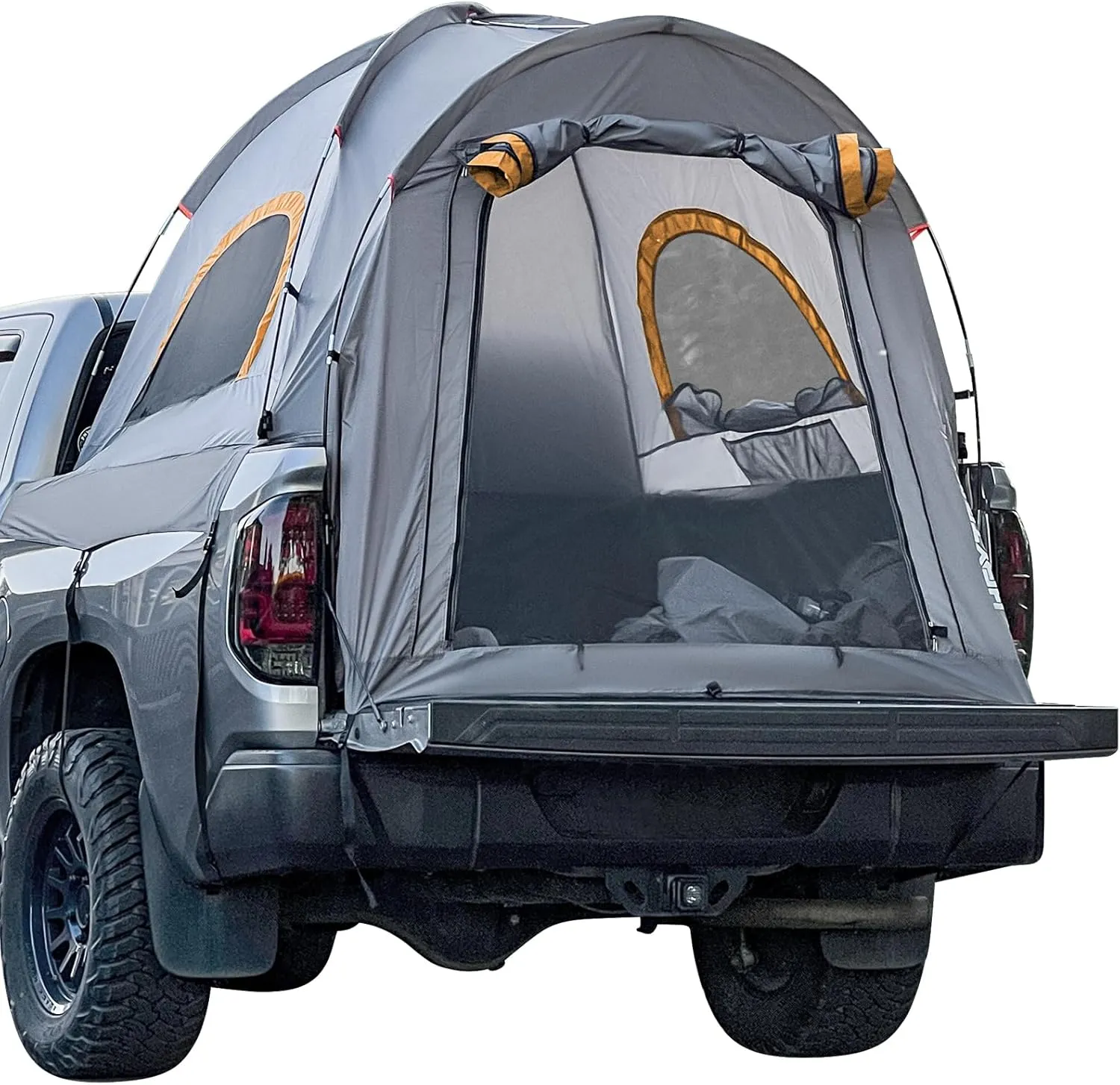 HEYTRIP Truck Bed Tent 5.0ft-6.8ft Waterproof Pickup Truck Tent Double Layer 2 Person Truck Tent Camper for Camping Fishing