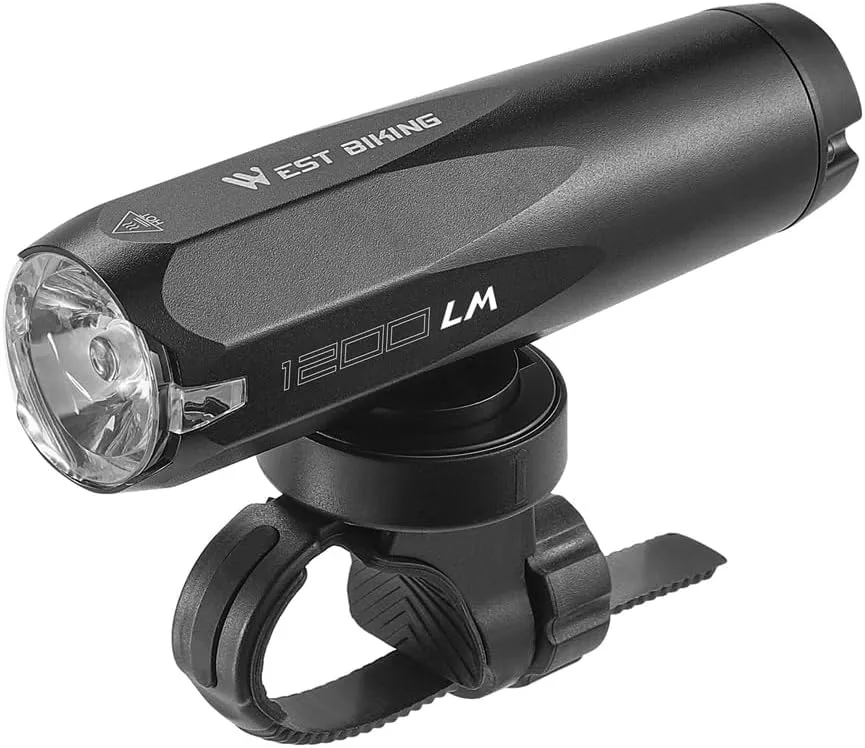 High Brightness Aluminum Alloy Light High Lumen USB able Bike Light Light Sensing Road Bike Light Multi-Modes Cycle ty Lamp