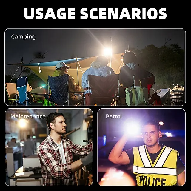 High Power Solar LED Camping Light USB Rechargeable Bulb For Outdoor Tent Lamp with Hook Portable Lantern Emergency Lights