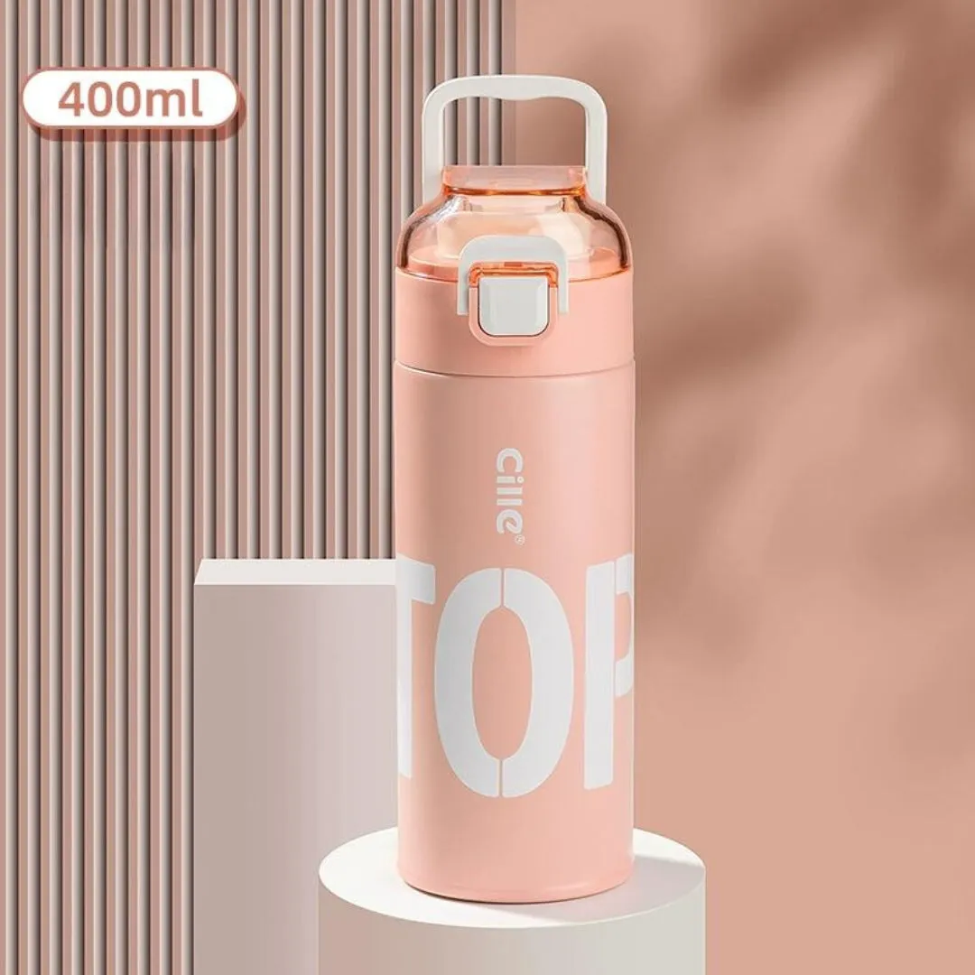 High-quality, large-capacity, colorful thermal water bottle