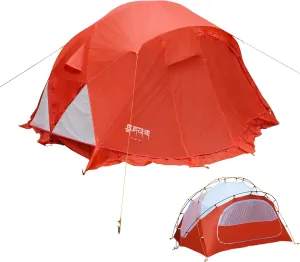 Himalaya 4 Season Backpacking Tent 2-3 Person Winter Tent Camping Tent Easy Setup Double Layer 2 Doors Waterproof PU3000MM for Family Camping Mountaineering Cold Weather