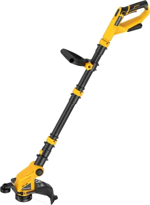 Houselife Cordless Weed Eater Compatible with Dewalt 20V Max Battery (Battery not Included) 3 in 1 Weed Trimmer with Auto Line Feed, 12" Electric String Trimmer/Weed Wacker/Weedeaters for Lawn Garden