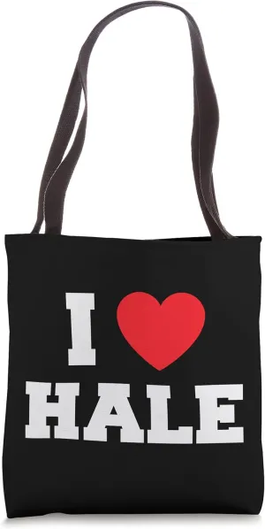I Love Hale Tote Bag