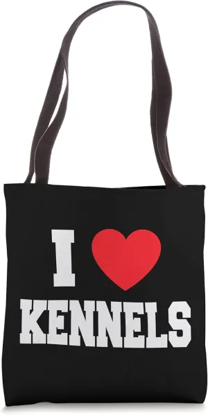 I Love Kennels Tote Bag
