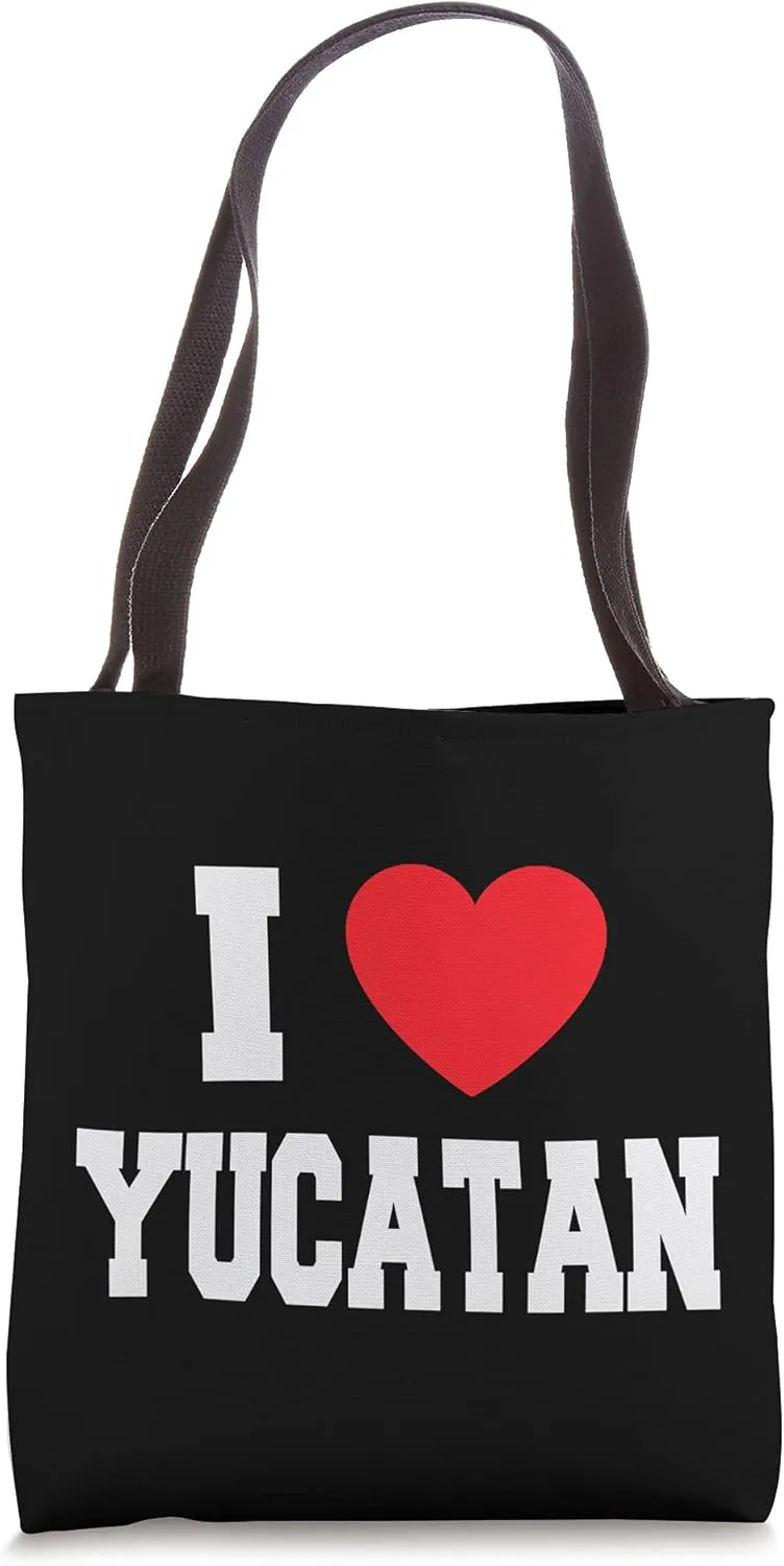 I Love Yucatan Tote Bag