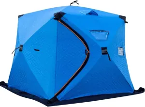 ice Fishing Tent ice Fishing shelter Insulated Winter Portable Thickened Cold-Proof, Wind-Resistant and Warm Tent for 2-3 People(Color:2)