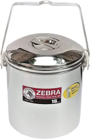 Improved 16cm Loop Handle Pot, Silver
