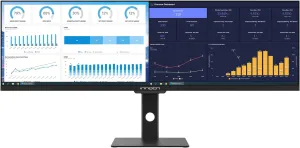 INNOCN Ultrawide Monitor 43.8" WFHD 3840 x 1080p 120Hz 32:9 IPS Computer Split Screen 96% DCI-P3 HDR400 FreeSync Premium USB Type-C HDMI Height Adjustable Mountable - 44C1G