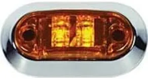 Innovative Lighting 2-1/2 Led Oval Sidemarkerclearance Light Oval Amber Led Side/Clearance Light
