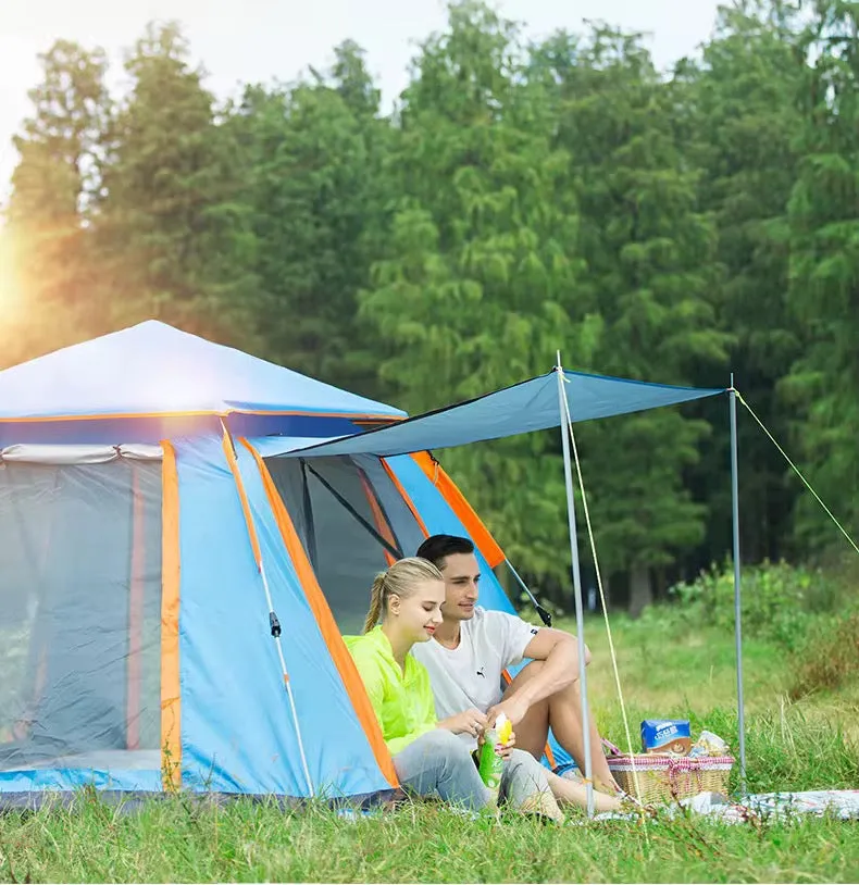 Instant Automatic Camping Tent Sun Protection with Cabin Tent 6-10person