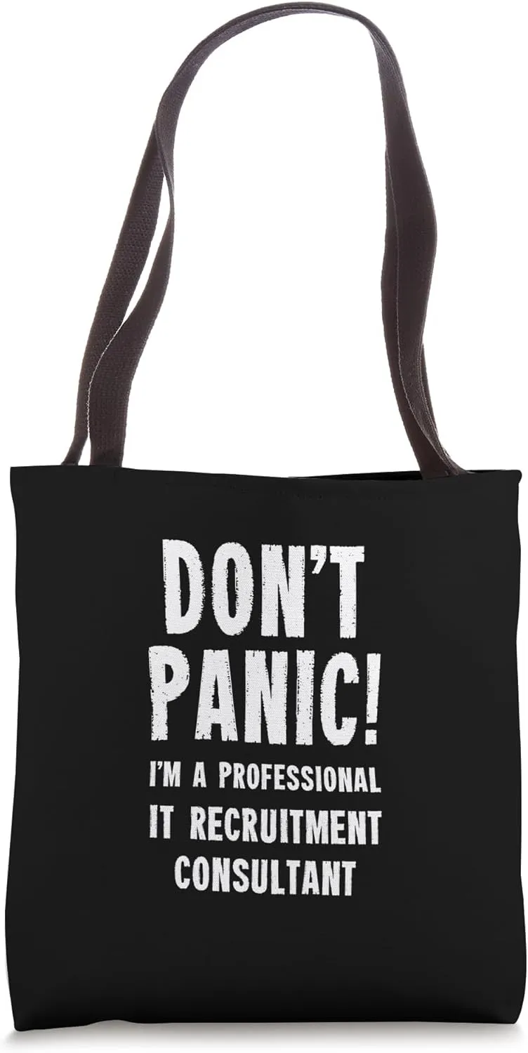 IT Recruitment Consultant Tote Bag