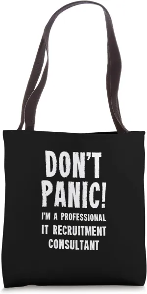 IT Recruitment Consultant Tote Bag