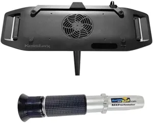 Kessil AP9X LED Aquarium Light & Reefractometer Bundle (2 Items)
