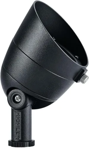 KICHLER Landscape LED 2.5 Watt 3000K Landscape Accent Light in Textured Black, 16151BKT30