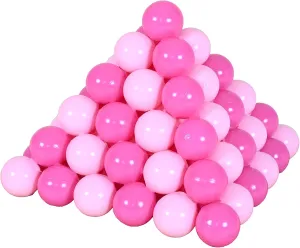 knoortoys Bale Set 6 Cm - 100 Balls Soft Pink