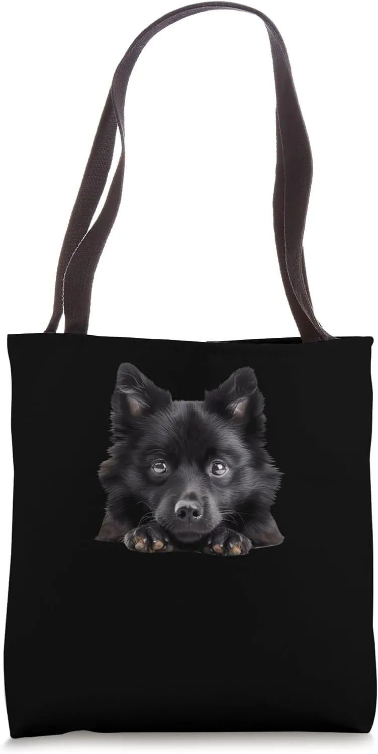 Lazy Schipperke Tote Bag