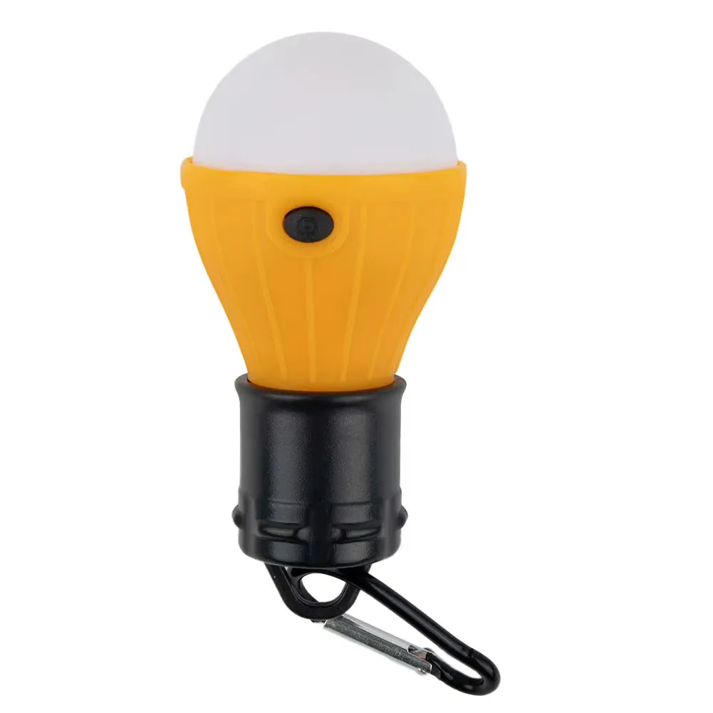 LED Camping Lantern Tent Lamp Light Bulb Emergency Light Waterproof Portable Adventure Hanging Flashlight AAA Batteries Powered