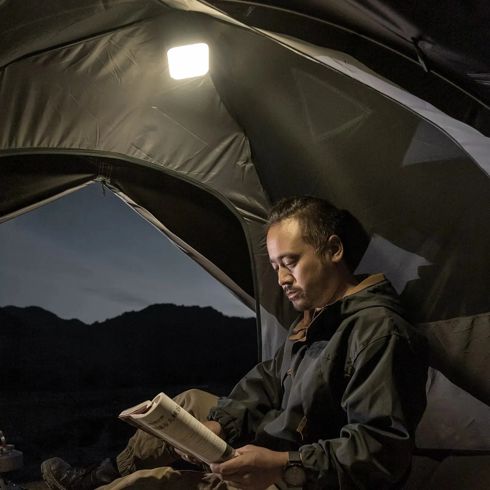 LED Camping Light | USB Charging Portable Tent Lantern | Emergency Flashlight with Four Gear Dimming for Outdoor Hiking
