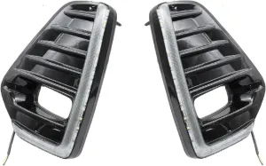 LED Front Bumper Fog Light Turn Signal Light Day Light Compatible with Kicks DRL 2021