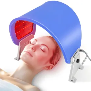 LED Light Therapy Mask - Red Light Therapy, PDT 3 Color LED Facial Light Therapy for Skin Care