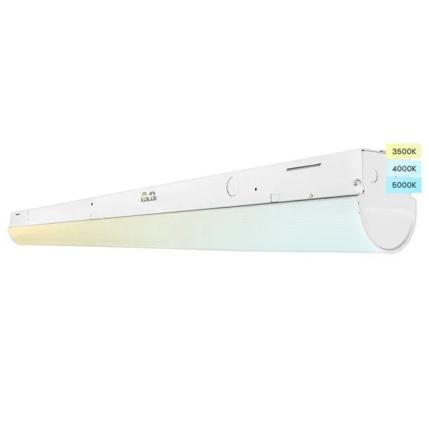 LED LINEAR STRIP LIGHT, 8FT, 80W, SELECTABLE 3CCT 120V-347V