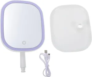 Led Makeup Mirror Touch Control Tabletop Beauty Mirror Desktop Mirror Simple Led Mirror Dressing Mirror 3 Options for Home