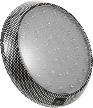 Led Panel Dome Light for Car Ceiling High Brightness Led Panel Lamp with Switch Easy Installation Rv Dome Light Versatile Interior Lighting for Vehicles