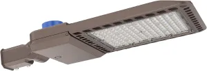 LED Parking Lot Light, 150W, 21000LM 5000K Daylight, LED Shoebox Light with Dusk to Dawn Photocell,Adjustable Slipfitter Mount, IP66 Waterproof Parking Lot Light for Parking Lot Street Roadway