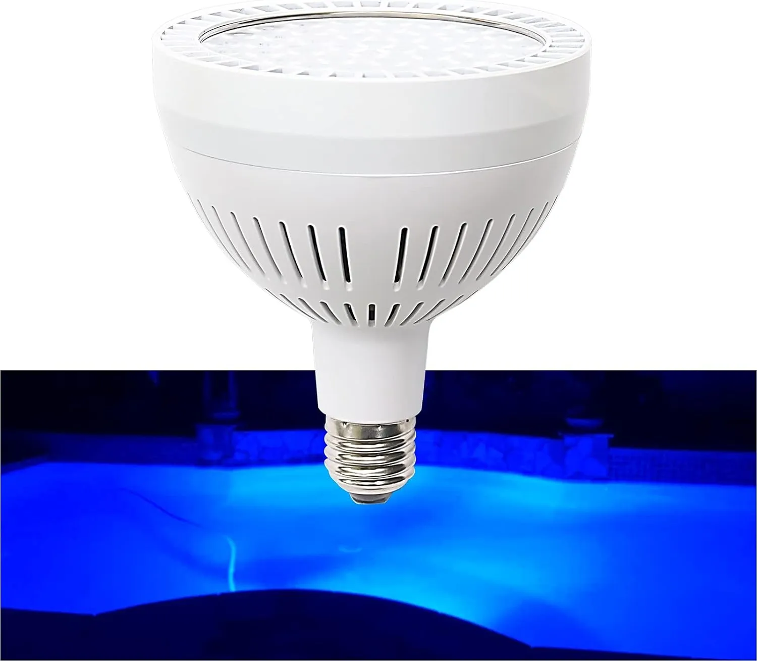 LED Pool Lights for Inground Pool 120V 40W Blue Pool Light Bulb Replacement for Pentair Hayward Pool Light Fixture