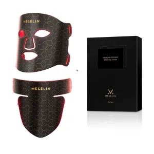 Led Red Light Therapy Face & Neck Mask and 1* Face Mask