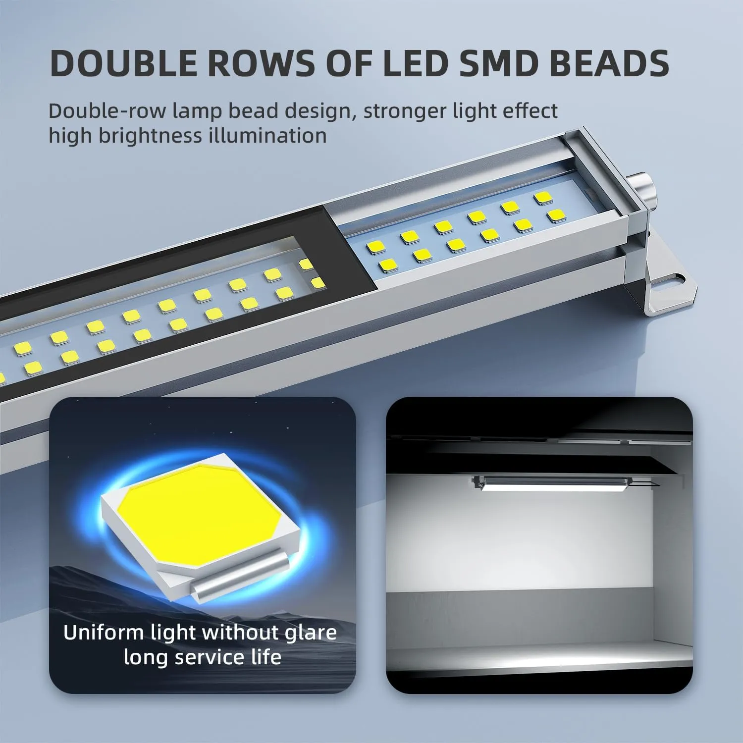 LED Workshop Light - CNC Machine Work Tube Industrial Lighting, LED Work Lamp for Machine Tools and Lathe 110V to 220V Universal (30 Watts)