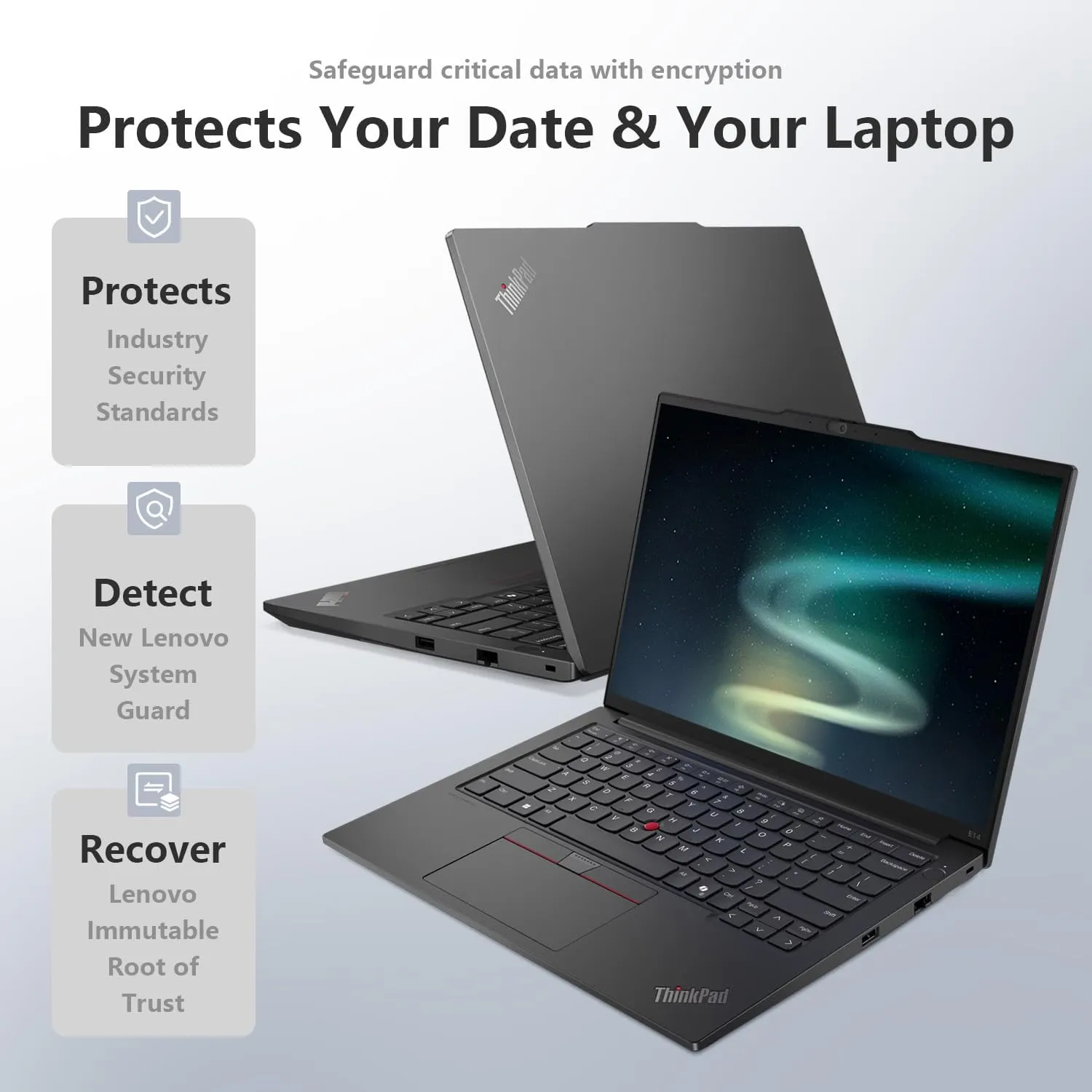Lenovo ThinkPad E14 Gen 6 Business Laptop, 14" WUXGA, AMD Ryzen 5 7535U up to 4.55GHz, 32GB DDR5 RAM, 1TB SSD, Fingerprint, Backlit, HDMI, Wi-Fi 6, Win 11 Pro, Bundle with ADATA 512GB External SSD