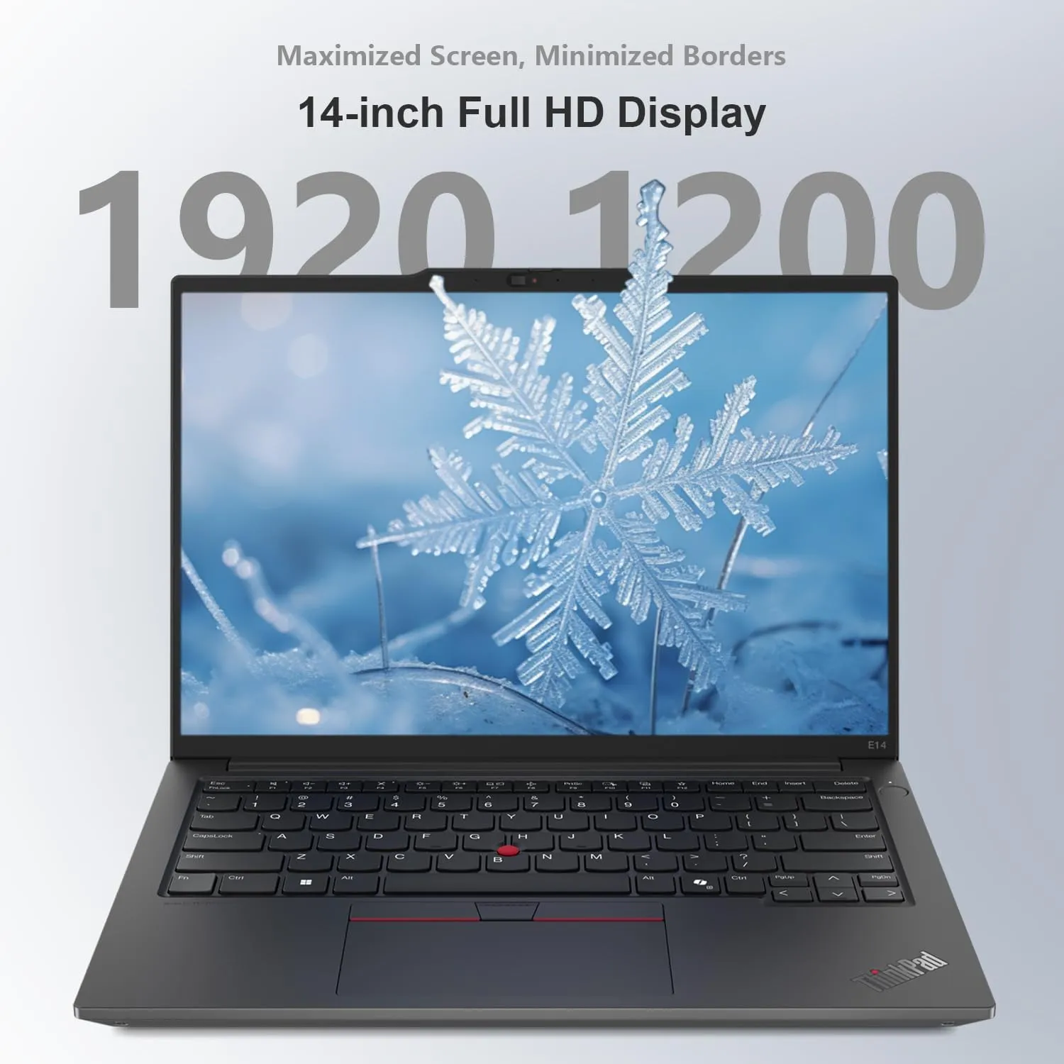 Lenovo ThinkPad E14 Gen 6 Business Laptop, 14" WUXGA, AMD Ryzen 5 7535U up to 4.55GHz, 32GB DDR5 RAM, 1TB SSD, Fingerprint, Backlit, HDMI, Wi-Fi 6, Win 11 Pro, Bundle with ADATA 512GB External SSD