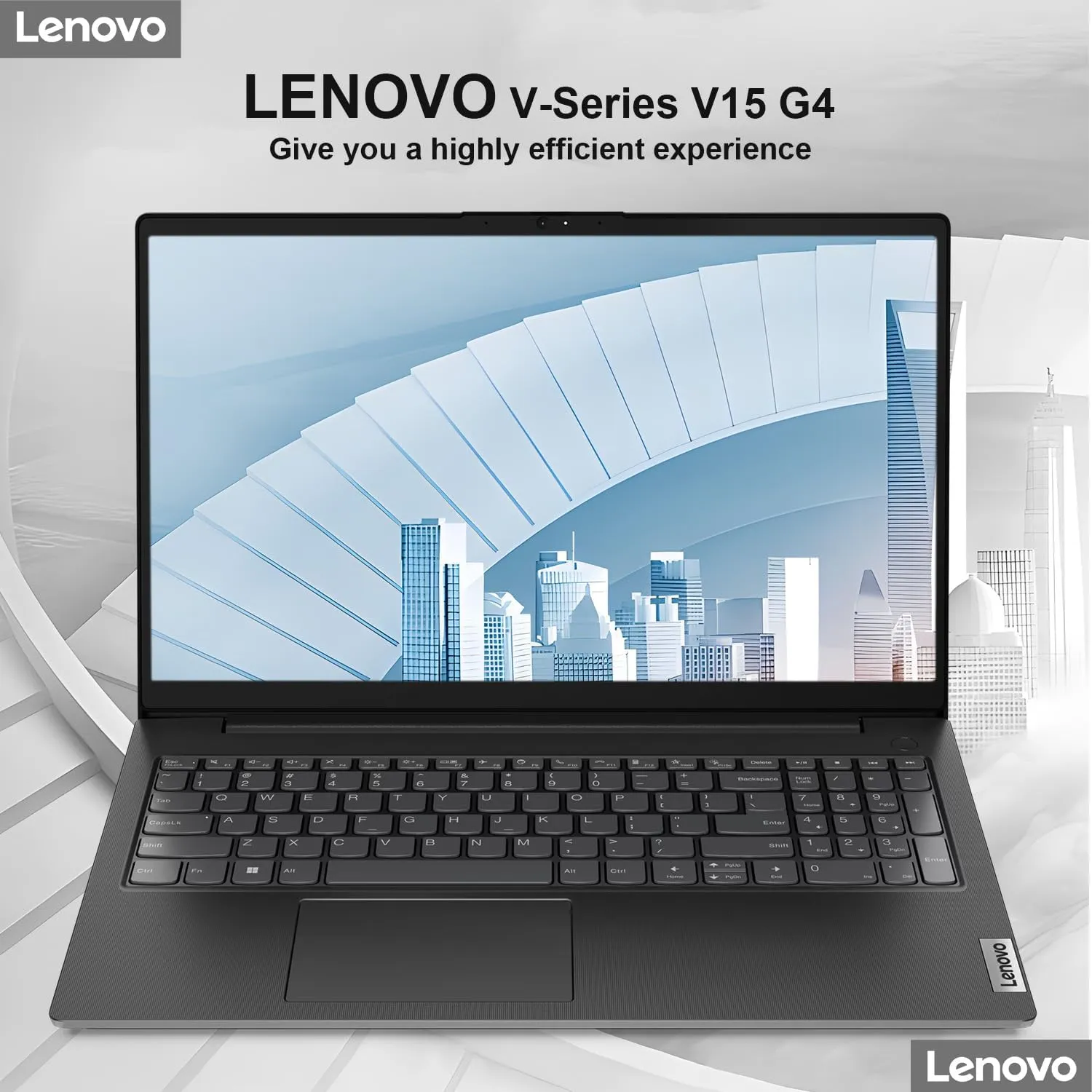 Lenovo V15 Laptop | 15.6" FHD Anti-Glare Display | AMD Ryzen 7 7730U | 40GB RAM | 2TB PCIe SSD | HDMI | Type-C | Webcam | Wi-Fi | with ADATA 512 External SSD Bundle | Windows 11 Pro | Black