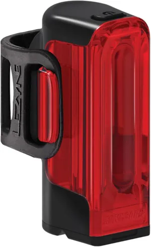 LEZYNE Strip Drive Pro Bicycle USB Rechargeable IPX7 Waterproof 270-Degree Visibility LED Rear Light w/Multiple Solid & Flash Modes | Silicone Rubber Mounting Strap Included - 300/400 Lumens Options