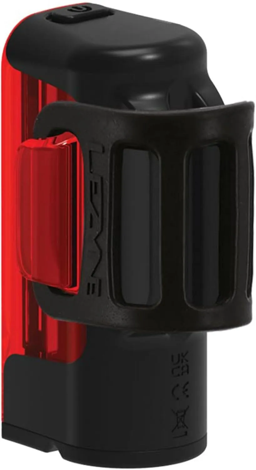 LEZYNE Strip Drive Pro Bicycle USB Rechargeable IPX7 Waterproof 270-Degree Visibility LED Rear Light w/Multiple Solid & Flash Modes | Silicone Rubber Mounting Strap Included - 300/400 Lumens Options