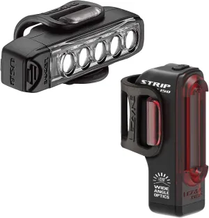LEZYNE STRIP DRVE LGHT SET HEADLIGHT/TAILLIGHT SET