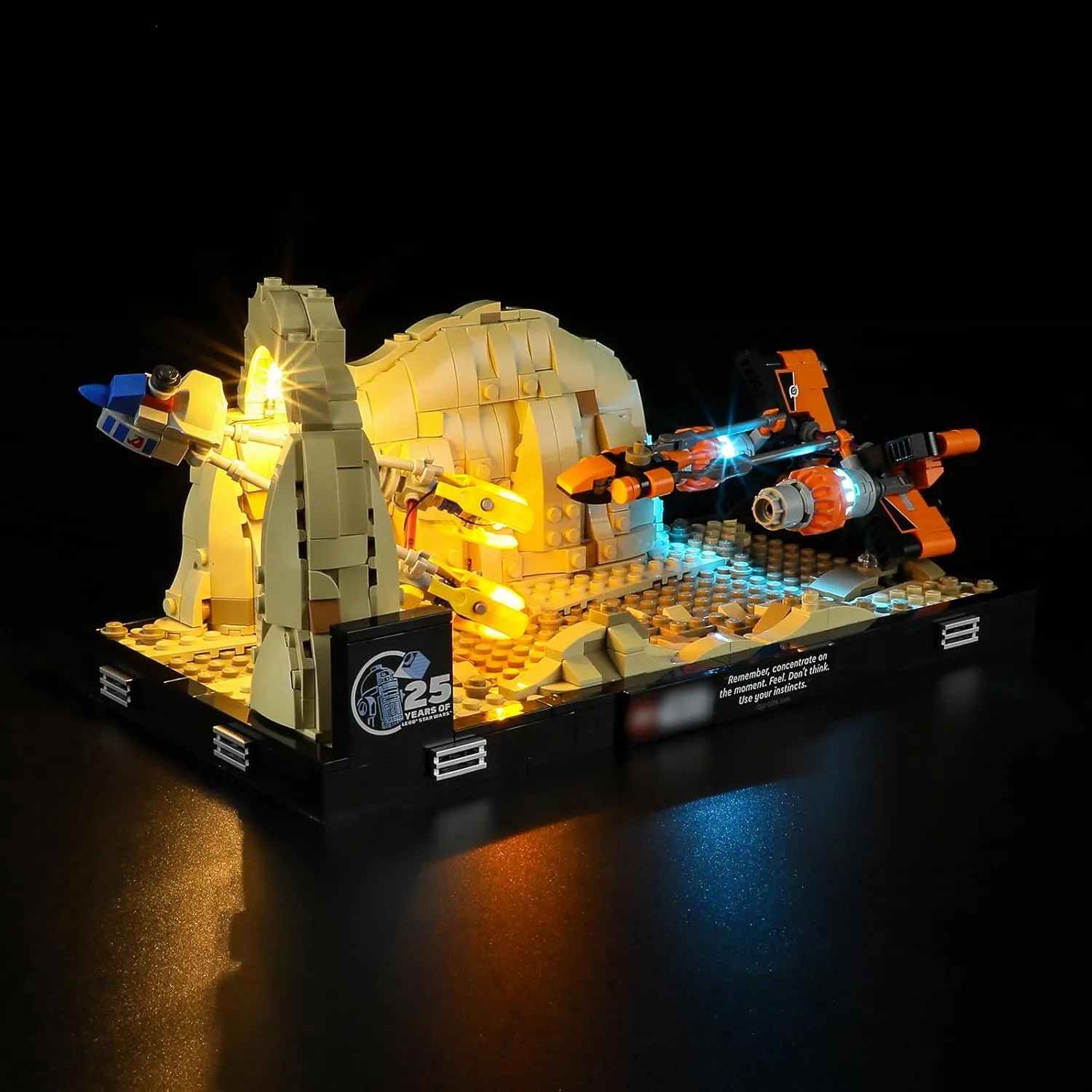 LIGHTAILING Light for 75380 Mos ESPA Podrace Diorama - Led Lighting Kit Compatible with Building Blocks Model - NOT Included The Model Set