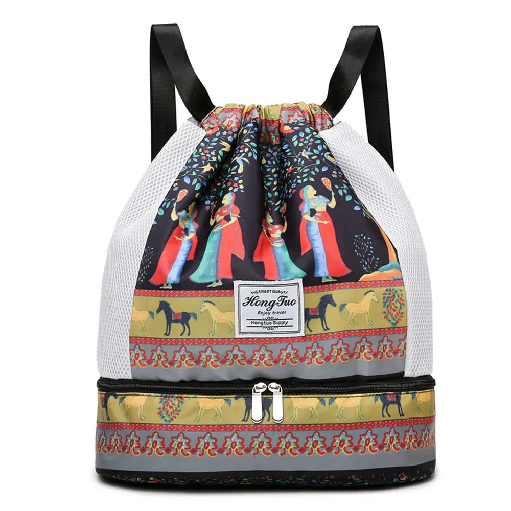 Lightweight Waterproof Dry and Wet Separation Swimming Fitness Backpack