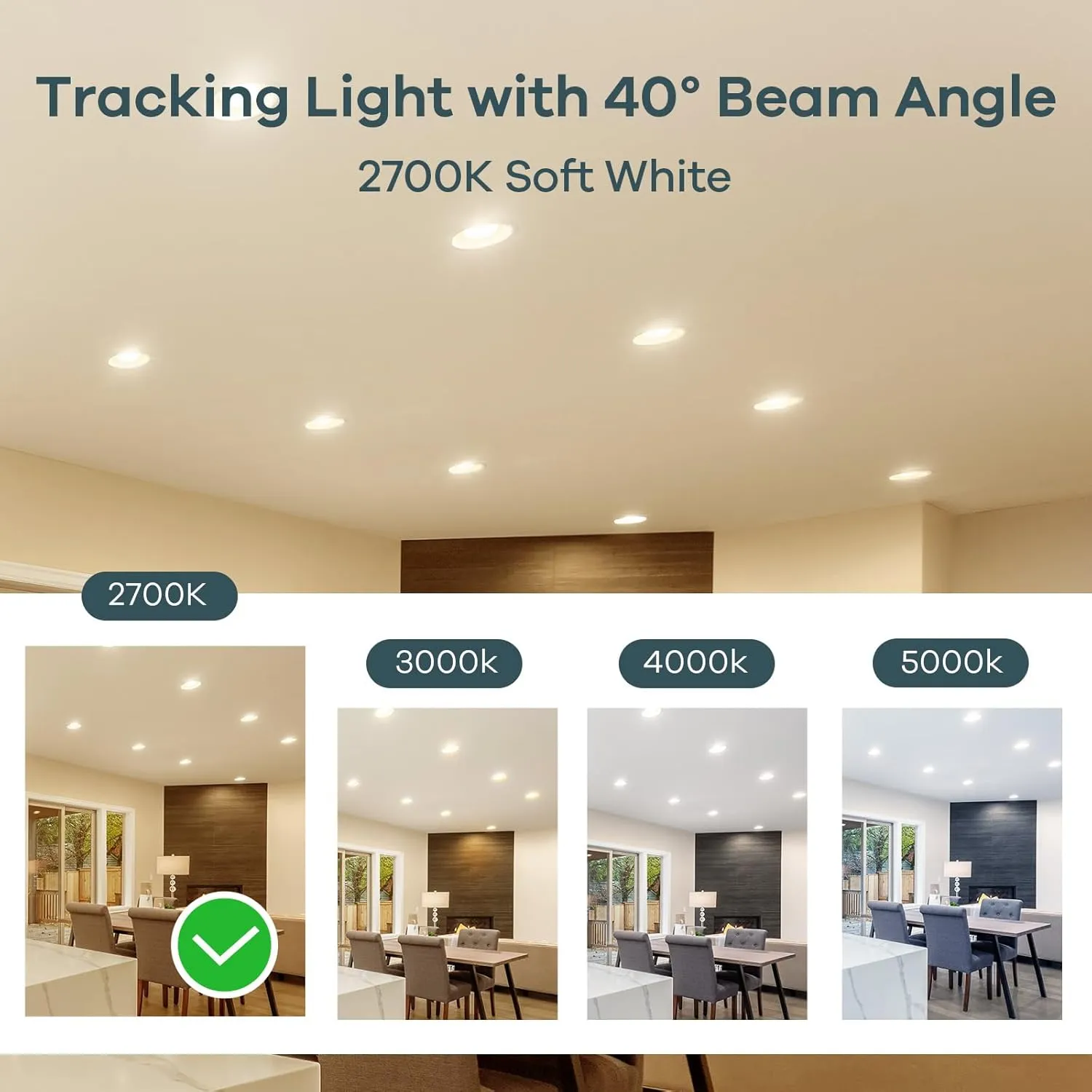 Linkind Dimmable MR16 LED Bulbs, 50W Equivalent GU5.3 Bi-Pin Base MR16 Bulbs, 12V Low Voltage 5W 2700K Soft White 500lm 40° Beam Angle for Spotlights, Recessed, Tracking, Landscape Lighting, 6 Packs