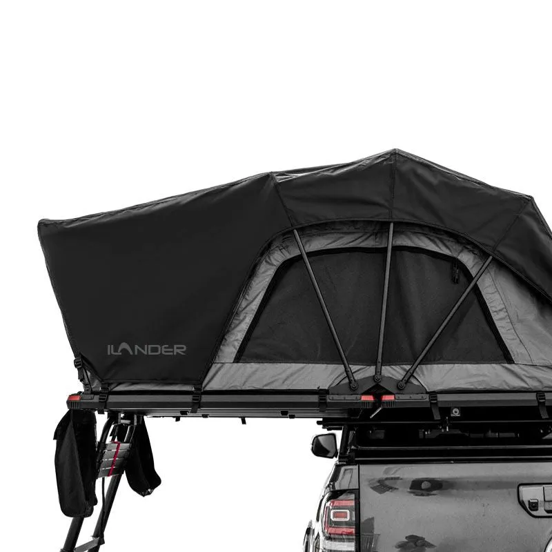 LiteCruze™ Rooftop Tent – Compact 1-Person Setup with Rainfly & Accessories