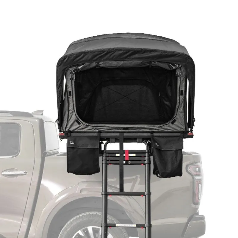 LiteCruze™ Rooftop Tent – Compact 1-Person Setup with Rainfly & Accessories