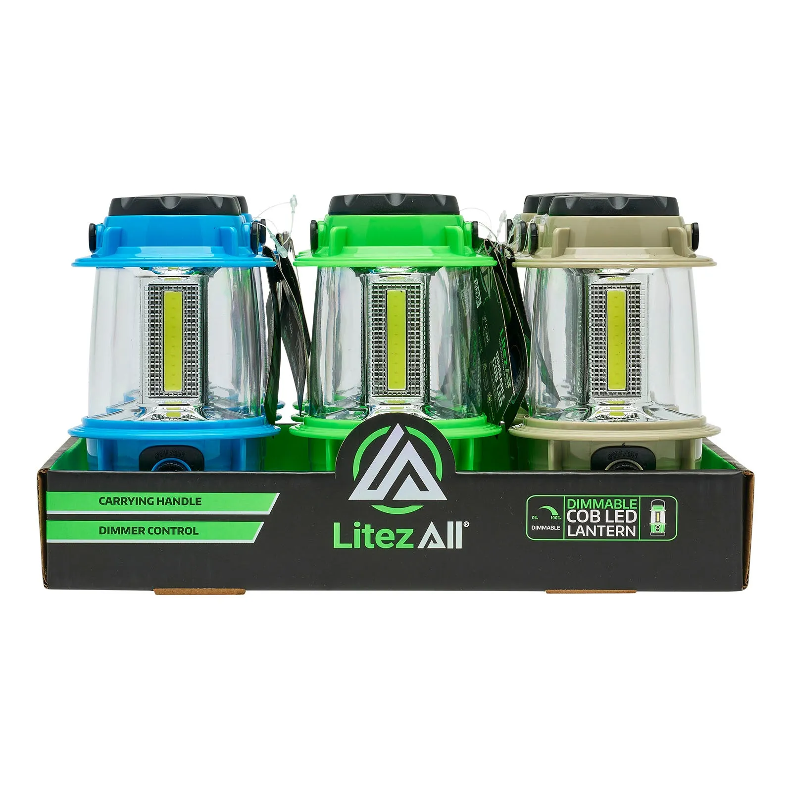 LitezAll COB LED Mini Lantern with Dimmer