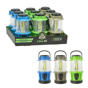 LitezAll COB LED Mini Lantern with Dimmer