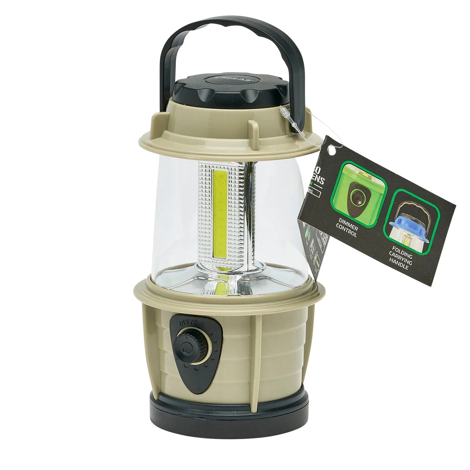 LitezAll COB LED Mini Lantern with Dimmer